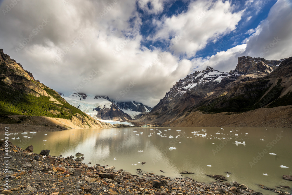 custom made wallpaper toronto digitalScenic view of Laguna Torre, Los Glaciares National Park, El Chalten, Patagonia, Argentina