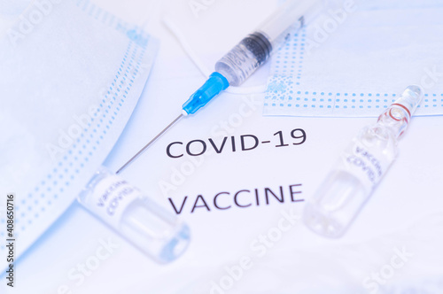 coronavirus covid-19 vaccine vial a illustrative picture