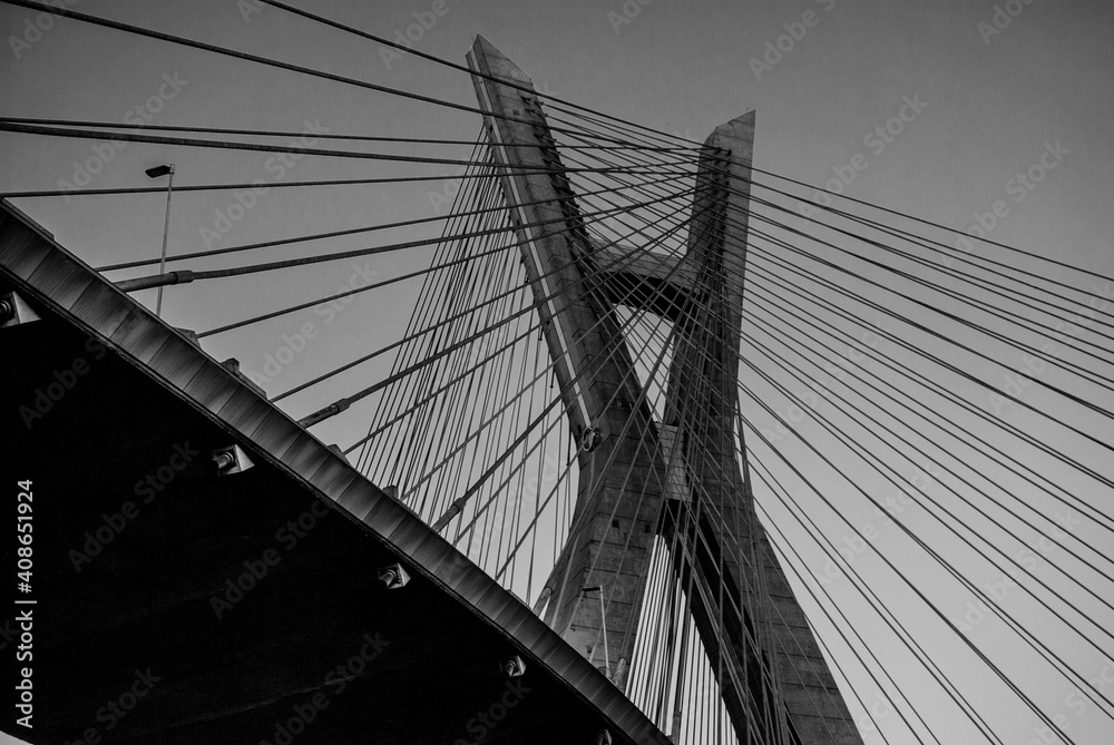 Fototapeta premium suspension bridge