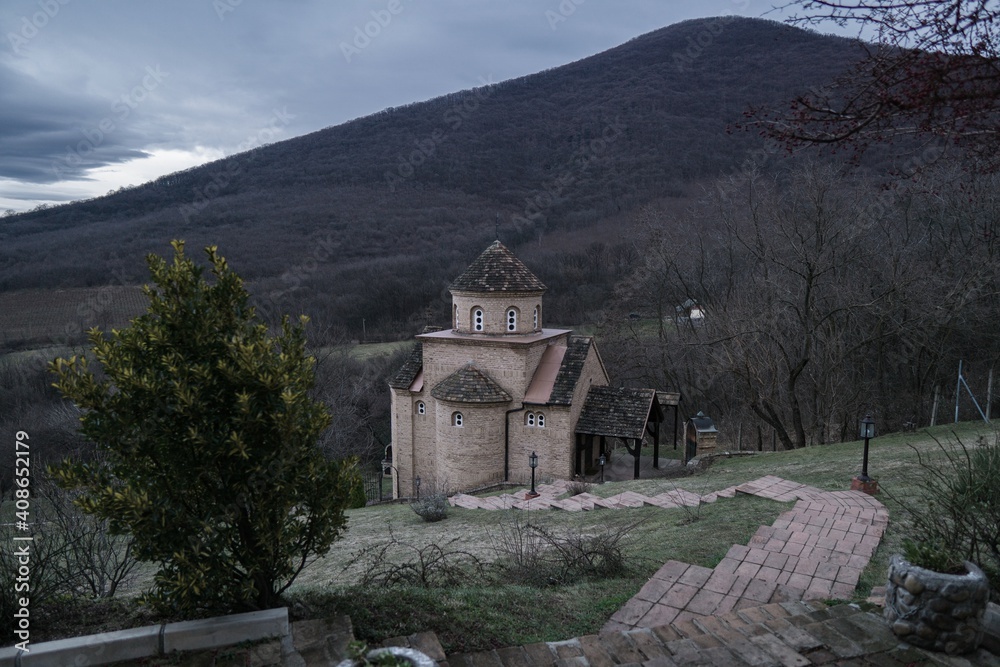 church in the mountains