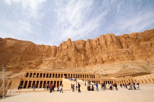 Famous Hatshepsut temple, Thebes, Egypt