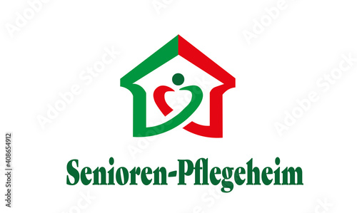 Senioren-Pflegeheim Logo, Altersheim Logo ,Pflegeheim Logo