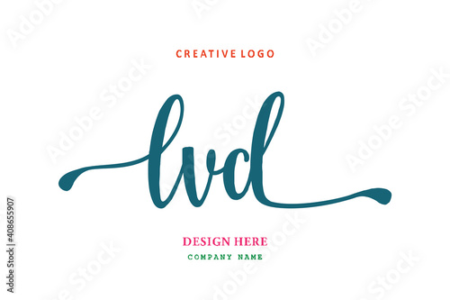LVD lettering logo is simple, easy to understand and authoritative