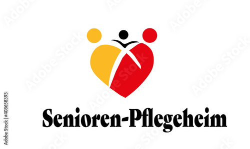Senioren-Pflegeheim Logo, Altersheim Logo ,Pflegeheim Logo