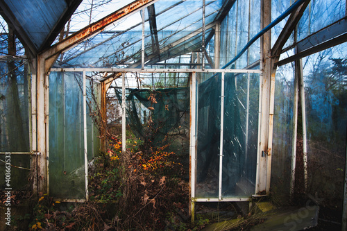 old abandoned building