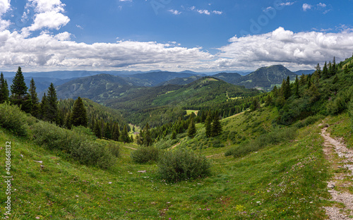 Road to the mountains.