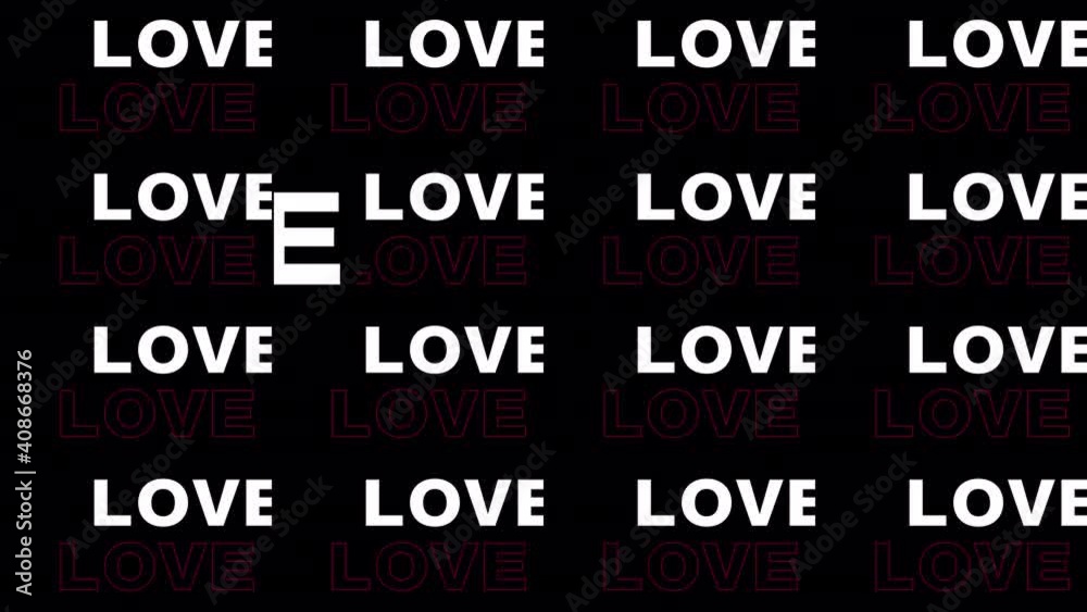 Love text transition with alpha channel Love text transition with alpha channel