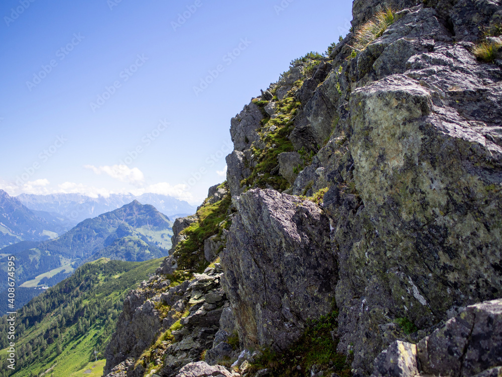Fototapeta premium landscape in the mountains