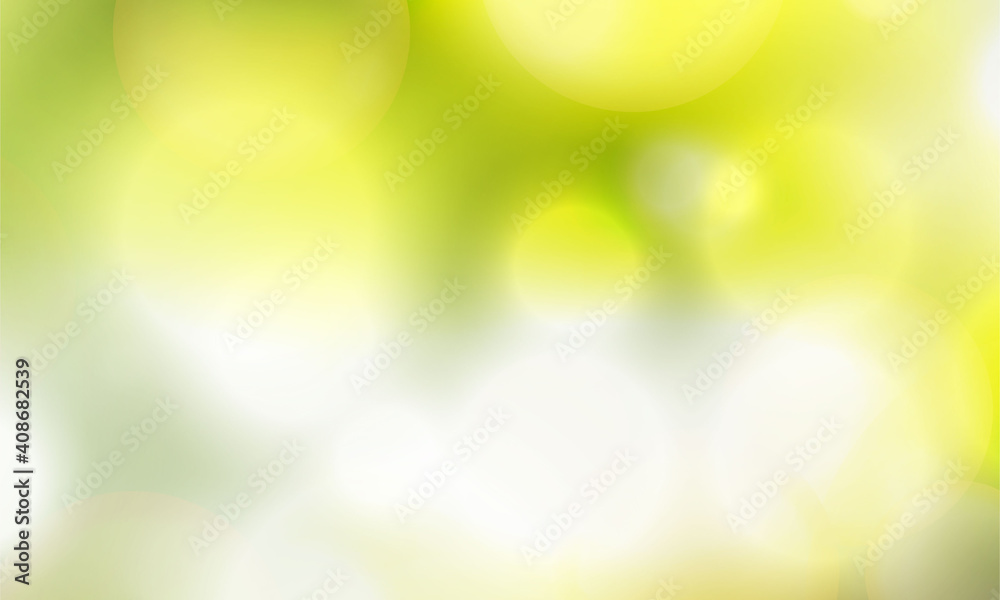 Naklejka premium Beautiful bokeh circles abstract background.