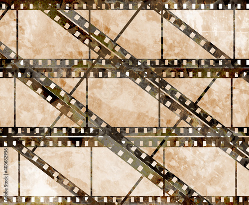 old film strip