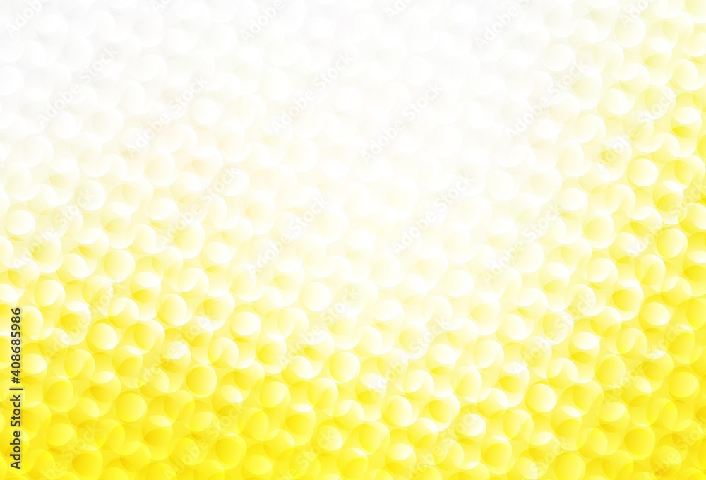 Light Yellow vector texture with disks. Light Yellow vector texture with disks.