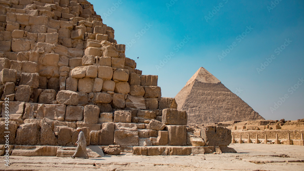 Arquitectura de las antiguas Pirámides de Egipto