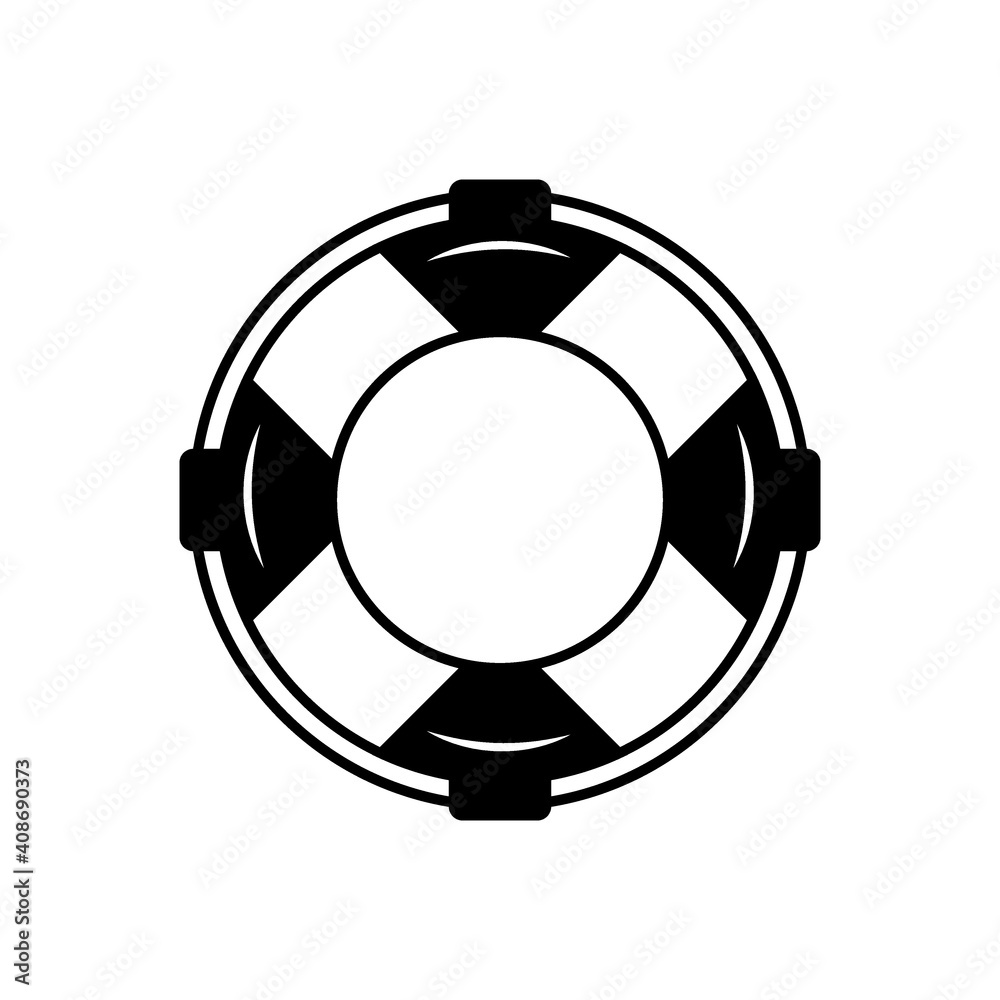 Lifebuoy black line icon. Life belt, lifeboat, help symbol. Lifebuoy black line icon. Life belt, lifeboat, help symbol.