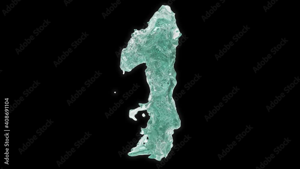 Water countdown on back ground black. Water countdown on back ground black.