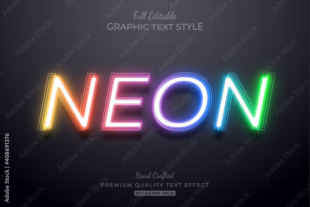 Gradient Neon Editable Text Effect Font Style Gradient Neon Editable Text Effect Font Style