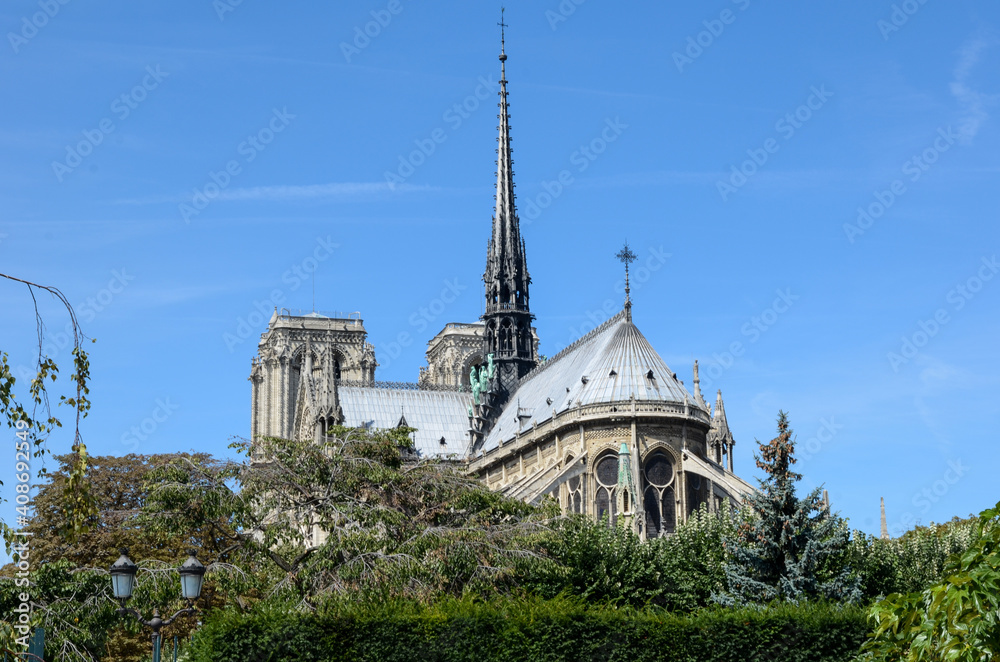 Exterior of Notre Dame