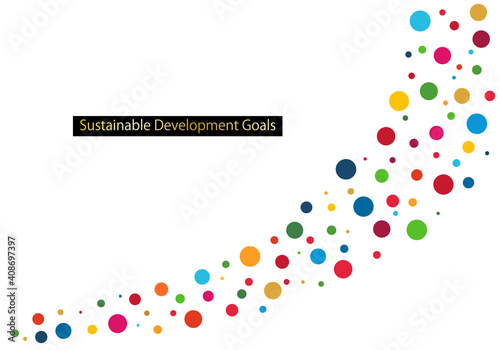 SDGs RGB指定色（スウォッチ付）ドットライン