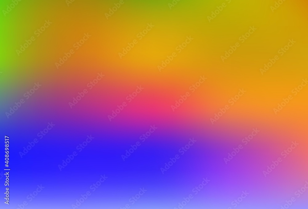 Obraz premium Light Blue, Yellow vector blurred and colored pattern.