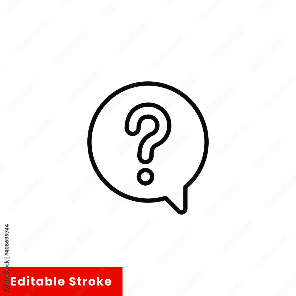 Help and support icon. Simple line style for web template and app. Call center, assist, service, contact, phone, computer, info, vector illustration design on white background. Editable stroke EPS 10 Help and support icon. Simple line style for web template and app. Call center, assist, service, contact, phone, computer, info, vector illustration design on white background. Editable stroke EPS 10