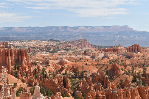 A vast valley of Bryce Canyon National Park in Utah. © Mel