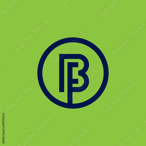 Vector illustration of a logo design forming letters and symbols
