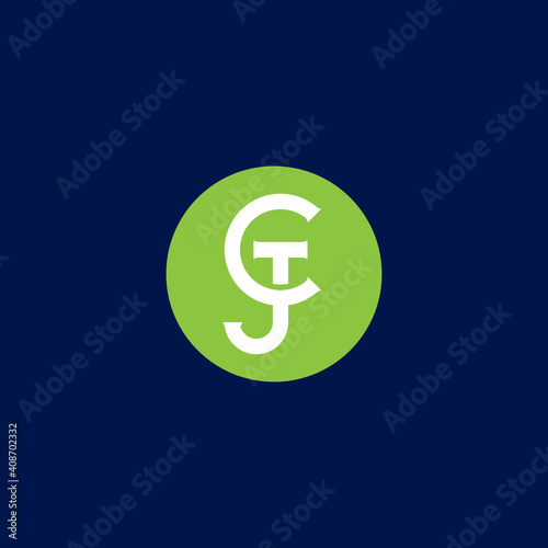 Vector illustration of a logo design forming letters and symbols