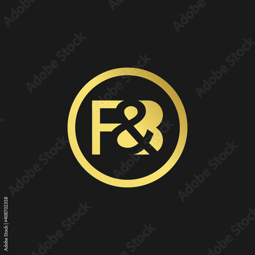 Vector illustration of a logo design forming letters and symbols
