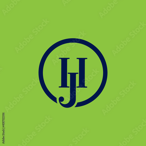 Vector illustration of a logo design forming letters and symbols