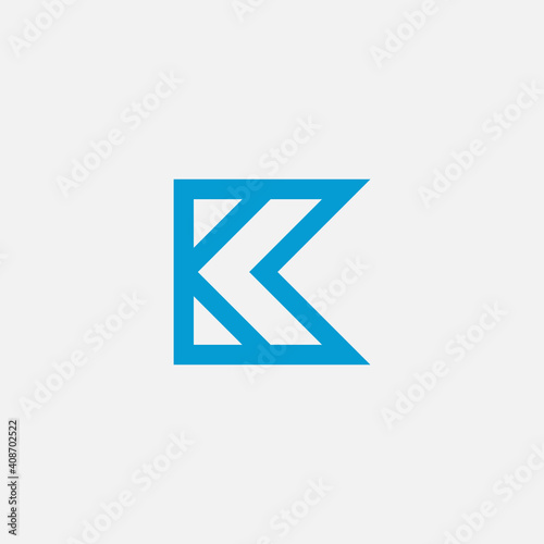 Vector illustration of a logo design forming letters and symbols