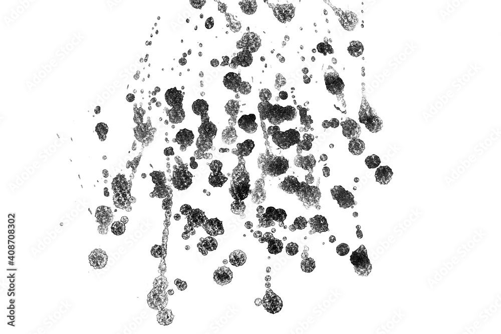 Black ink textures splatter on white background,Abstract background,ink Abstract,Water Abstract Black ink textures splatter on white background,Abstract background,ink Abstract,Water Abstract