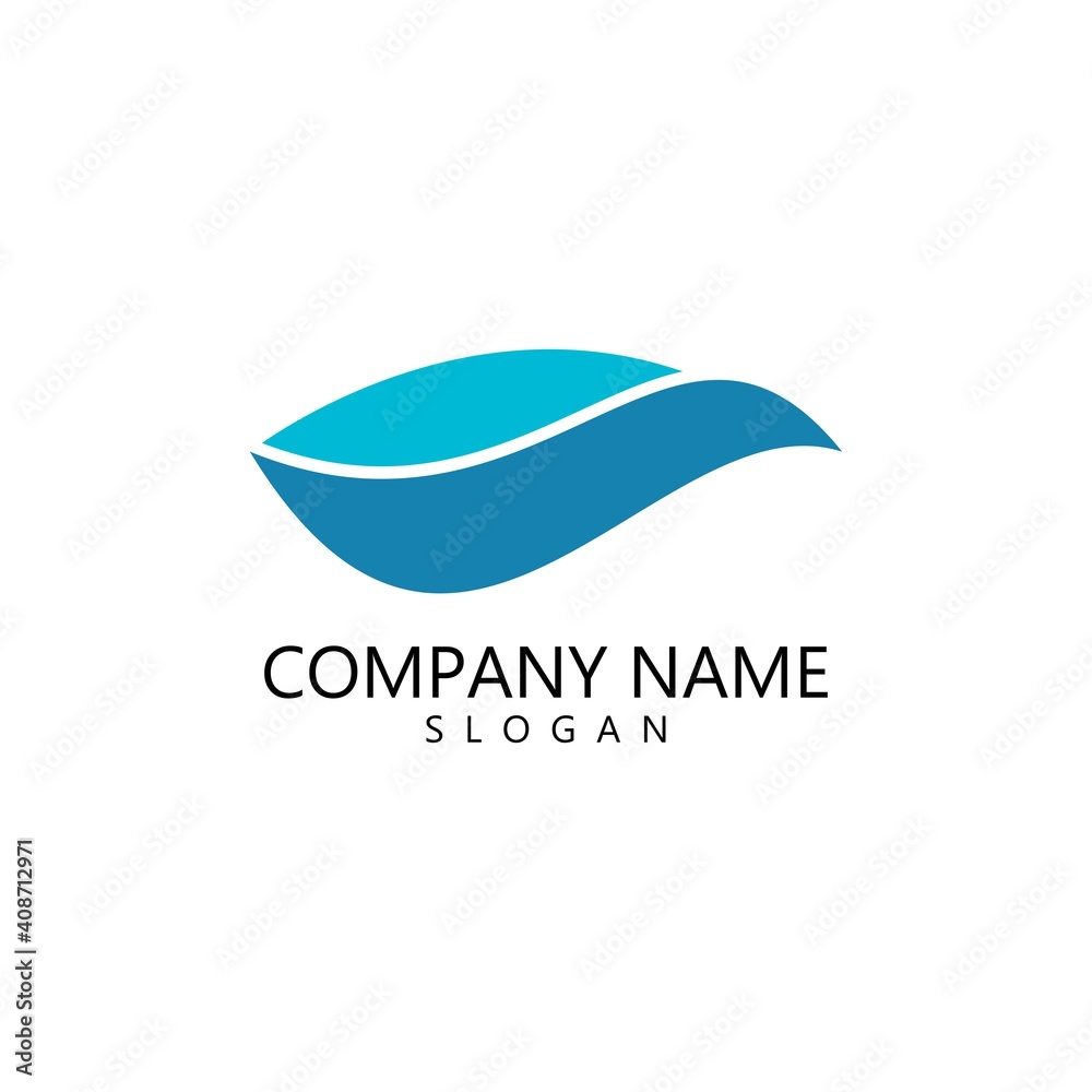Water wave Logo Water wave Logo