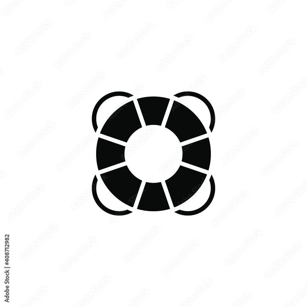 Help and support icon. Simple solid style for web template and app. Call center, assist, service, contact, phone, computer, info, vector illustration design on white background. EPS 10