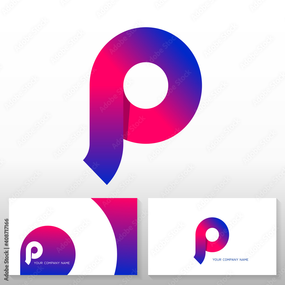 Letter P logo design – Abstract vector sign. Business card templates. Stock vector illustration. Letter P logo design – Abstract vector sign. Business card templates. Stock vector illustration.