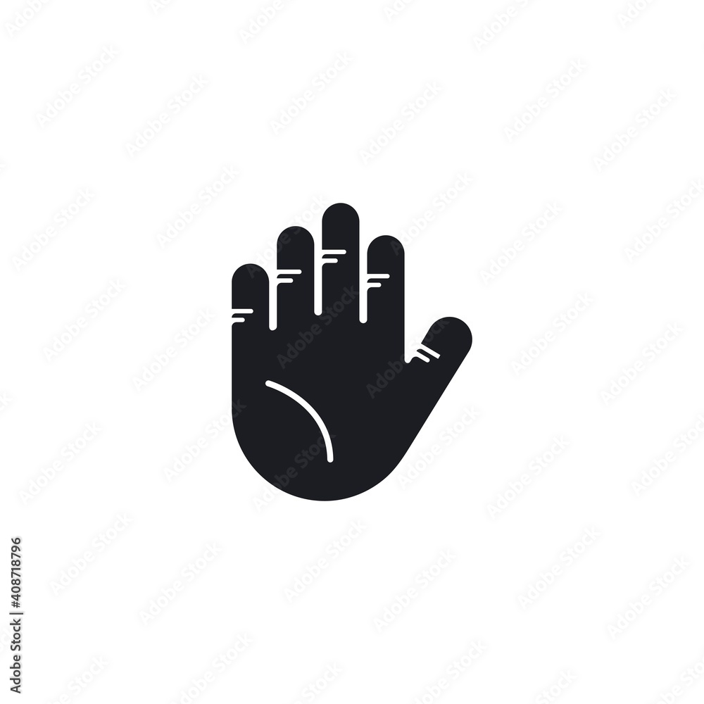 Obraz premium hand icon vector illustration design