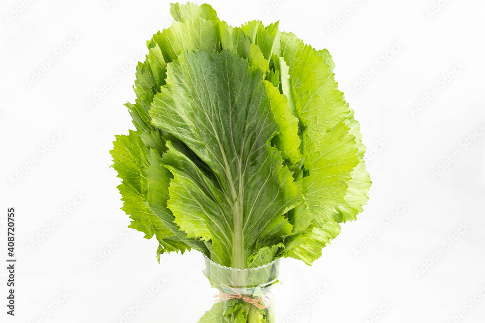 Sarson Leaves Saag Of Brown Or Chinese Black Mustard Rai Raya Or Raai