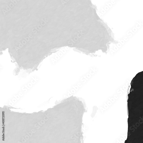 Black and white abstract mosaic with a rough texture background. Monochrome square pattern background. Picture for creative wallpaper or design art work. Backdrop have copy space for text.
