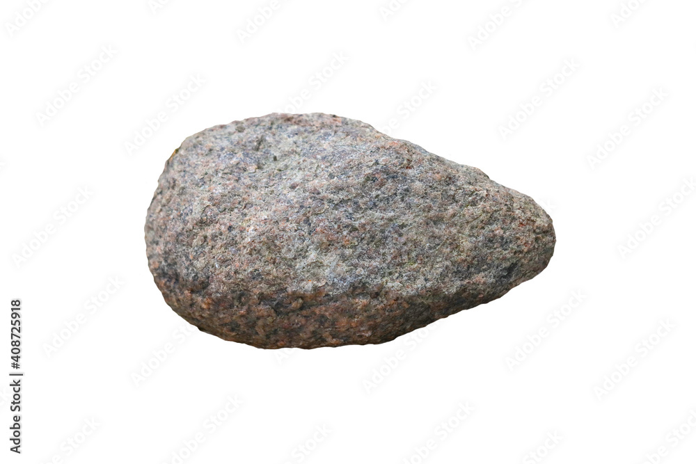 Granite stone on an isolated background. Granite stone on an isolated background.