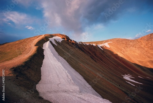 Ice formation along the continental divide, Colorado, USA