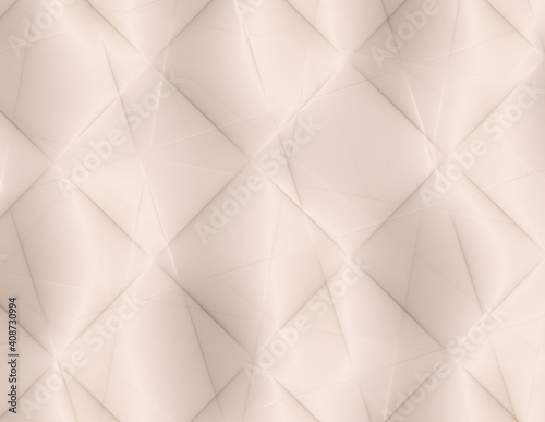 Abstract light beige background with geometric fractal pattern