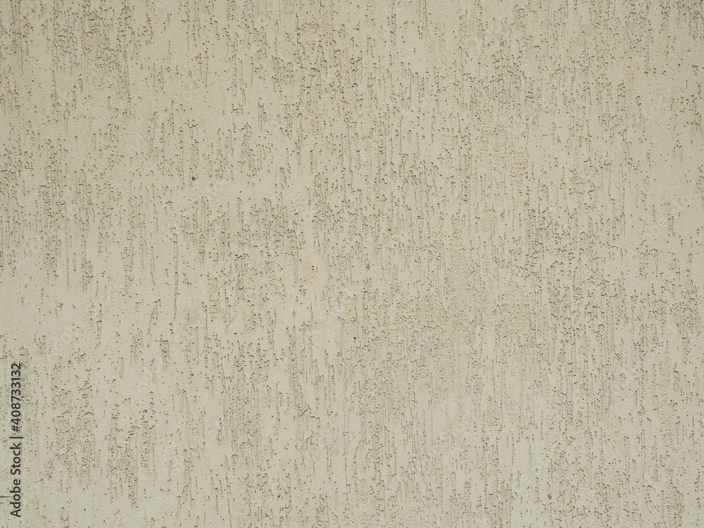 Fototapeta premium Wall with decorative textured beige cladding.Texture not seamless. Fullscreen photo