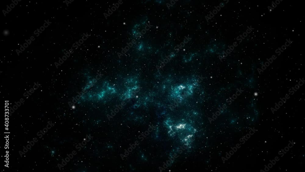Flying Through Space, Starry outer space background Flying Through Space, Starry outer space background
