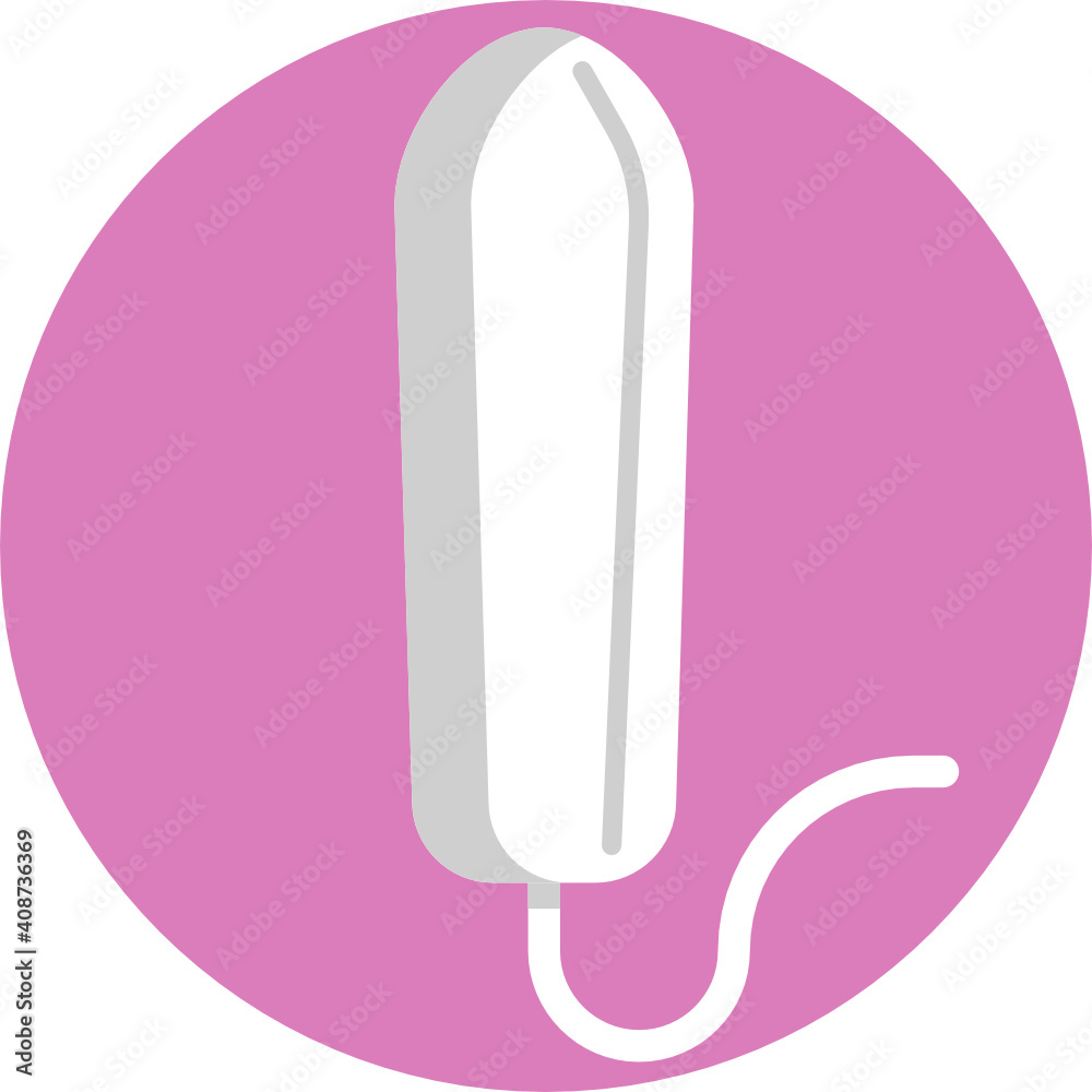 Feminine Hygiene Icon. tampon icon. Vector Illustration. Feminine Hygiene Icon. tampon icon. Vector Illustration.