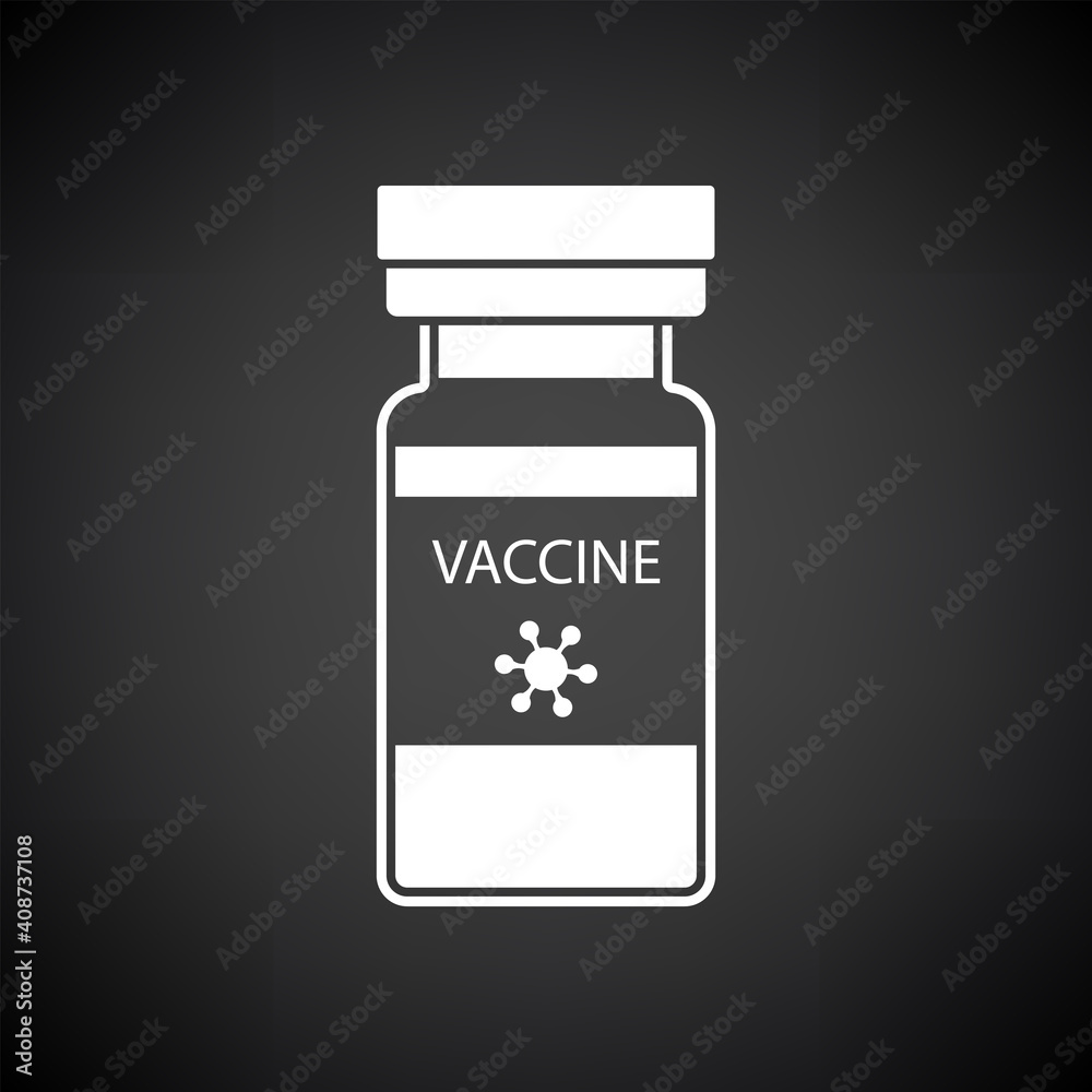 Obraz premium Covid Vaccine Icon