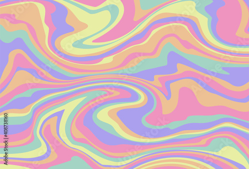 Watercolor liquid marble for decoration design. Watercolor brush print.