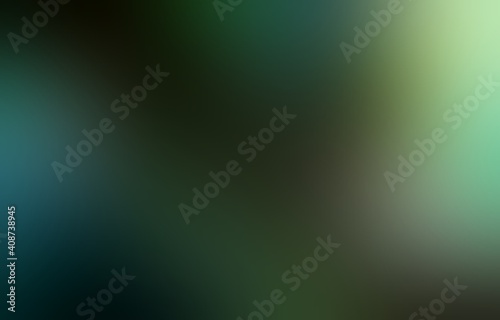 Dark green halfton holographic background. Blur abstract illustration. © MaxArtMix