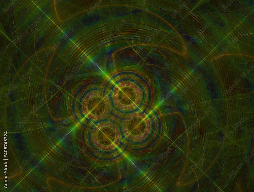 Obraz premium Imaginatory fractal background Image