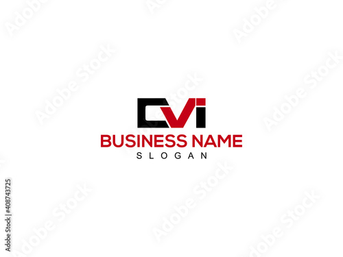 CVI Logo And Illustrations Design For Business photo