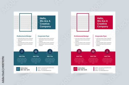 Business Design Business A4 Flyer Template