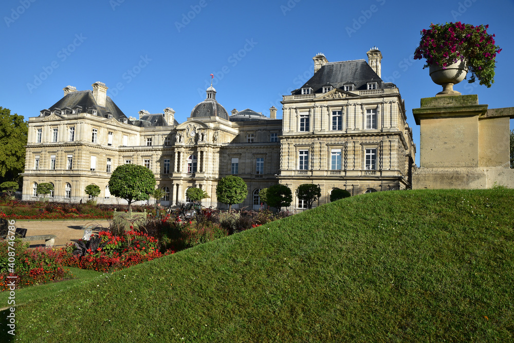 Jardins du palais du Luxembourg à Paris, France