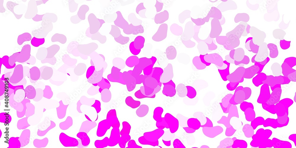 Light pink vector template with abstract forms. Light pink vector template with abstract forms.